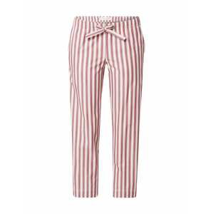 Marc O'Polo Pyžamové nohavice  ružová / biela / tmavoružová