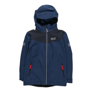 JACK WOLFSKIN Outdoorová bunda 'Snowfrost'  modrá / čierna / biela