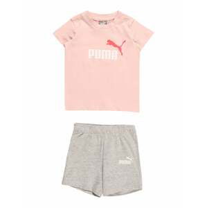 PUMA Set  ružová / sivá / biela / červená