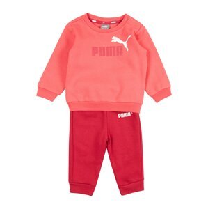 PUMA Joggingová súprava  pitaya / biela / malinová