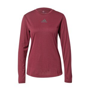 ADIDAS PERFORMANCE Funkčné tričko 'UFORU'  burgundská