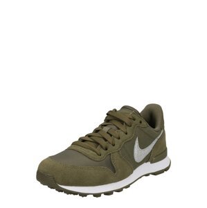 Nike Sportswear Nízke tenisky 'Internationalist'  strieborná / kaki