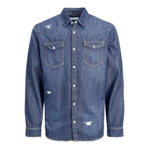 JACK & JONES Košeľa 'SHERIDAN'  modrá denim