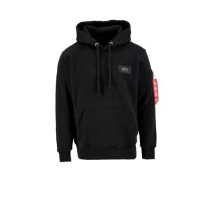 ALPHA INDUSTRIES Mikina  čierna / žltá