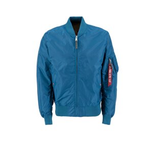 ALPHA INDUSTRIES Prechodná bunda 'MA-1 TT'  modrá / červená / biela