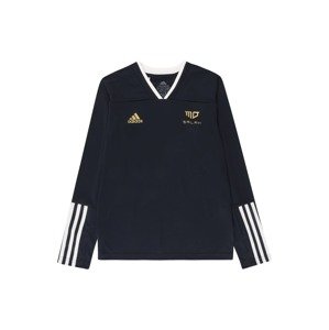 ADIDAS PERFORMANCE Sportshirt 'SALAH'  čierna / biela / pastelovo žltá