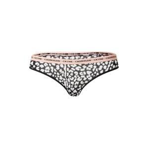 Calvin Klein Underwear Nohavičky 'BRAZILIAN'  biela / čierna / ružová