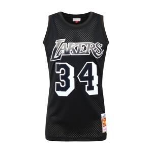 Mitchell & Ness Tričko 'WHITE LOGO SWINGMAN JERSEY'  čierna / biela