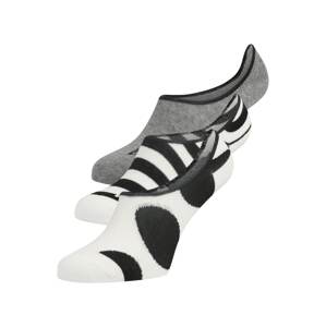 ROXY Sportsocken  sivá melírovaná / čierna / biela