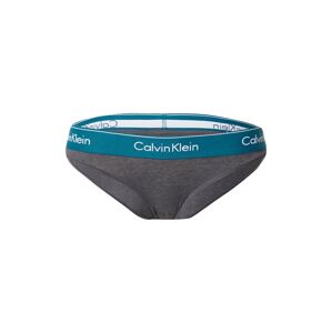 Calvin Klein Underwear Nohavičky  tmavosivá / petrolejová / biela