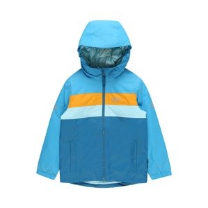 JACK WOLFSKIN Outdoorová bunda 'FOUR LAKES'  vodová / svetlomodrá / modrozelená / zlatá žltá