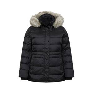 Tommy Hilfiger Curve Zimná bunda  čierna / svetlobéžová