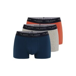 Ted Baker Boxerky  modrá / oranžová / biela / sivá melírovaná / námornícka modrá