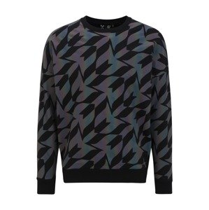 SikSilk Pullover 'Messi X SikSilk'  čierna / orchideová / svetlozelená / svetložltá