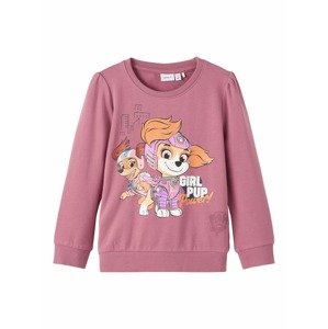 NAME IT Mikina 'Paw Patrol'  rosé / zmiešané farby