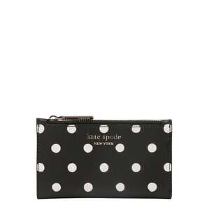 Kate Spade Portemonnaie 'Sunshine Dot'  čierna / biela