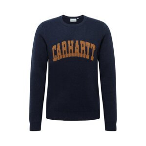 Carhartt WIP Sveter  námornícka modrá / karamelová