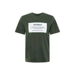ECOALF Tričko 'NEW NATALF'  zelená / biela