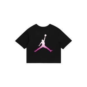 Jordan Tričko  čierna / fialová