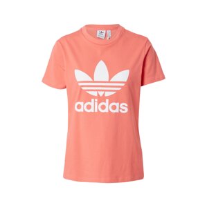 ADIDAS ORIGINALS Tričko  biela / koralová