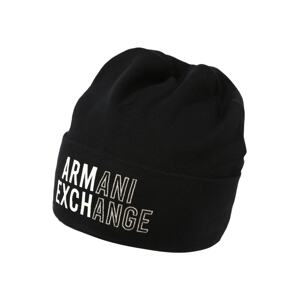 ARMANI EXCHANGE Čiapky  čierna / biela / sivobéžová