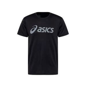ASICS Funkčné tričko  sivá / čierna