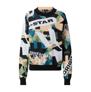 G-Star RAW Pullover  čierna / zmiešané farby