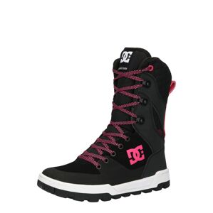 DC Shoes Šnurovacie čižmy 'NADENE'  čierna / ružová