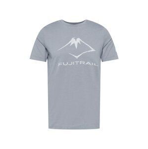 ASICS Sportshirt 'FUJI TRAIL'  sivá / biela