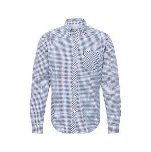 Ben Sherman Košeľa 'GINGHAM'  námornícka modrá / svetlomodrá / biela