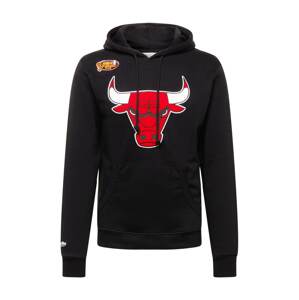 Mitchell & Ness Sweatshirt 'CHENILLE'  čierna / červená / biela / žltá / svetlomodrá