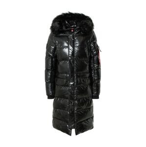 ALPHA INDUSTRIES Zimný kabát  čierna