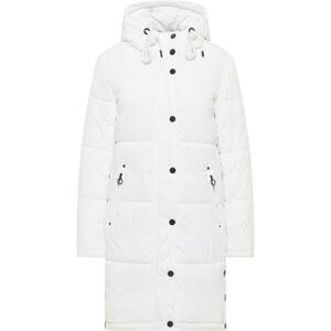 DreiMaster Maritim Zimný kabát  biela / čierna