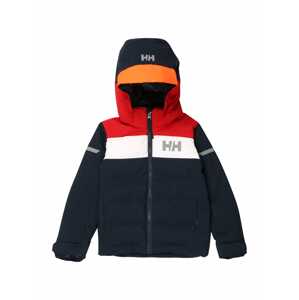 HELLY HANSEN Outdoorjacke  námornícka modrá / biela / červená / oranžová / sivá