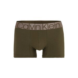 Calvin Klein Underwear Boxerky  hnedá / kaki