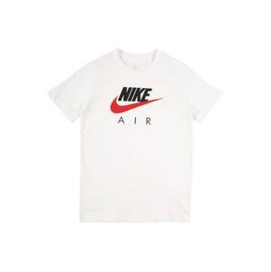 NIKE Funkčné tričko 'B NSW TEE NIKE AIR FA20 1'  biela