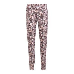CALIDA Pyžamové nohavice  biela / purpurová / béžová / zelená