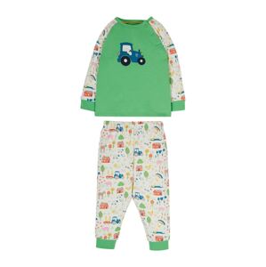 Frugi Pyžamo 'Jamie Jim Jams'  zmiešané farby / biela / zelená / modrá