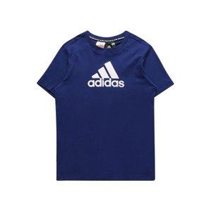 ADIDAS PERFORMANCE Sportshirt  tmavomodrá / biela