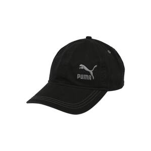 PUMA Čiapka 'Dad Cap'  čierna / sivá