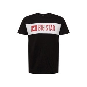 Big Star Shirt 'KANIMIR'  čierna / biela / červená