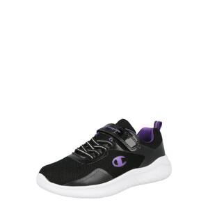 Champion Authentic Athletic Apparel Sneaker  čierna / tmavofialová