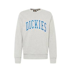 DICKIES Mikina 'AITKIN'  sivá melírovaná / biela / nebesky modrá