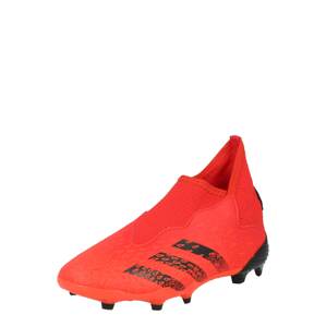 ADIDAS PERFORMANCE Fußballschuh 'Predator Freak.3 Laceless FG'  červená / čierna