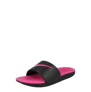 NIKE Plážové / kúpacie topánky 'Kawa'  čierna / ružová