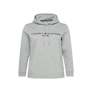 Tommy Hilfiger Curve Mikina  sivá melírovaná