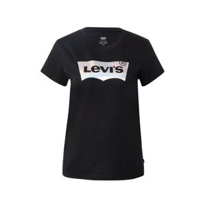 LEVI'S Tričko  modrá / pastelovo fialová / čierna