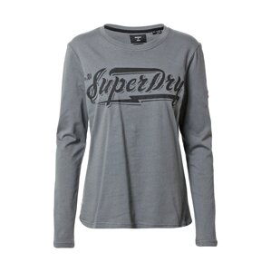 Superdry Tričko 'Boho'  sivá / grafitová