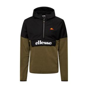 ELLESSE Übergangsjacke 'Freccia'  kaki / čierna / biela