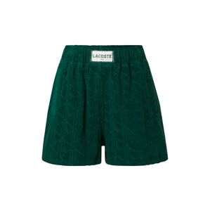 LACOSTE Shorts  tmavozelená